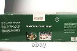 Mr. Christmas Santa's Marching Band Holiday Musical Bell Choir Vintage 1991 NEW