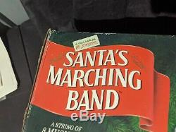 Mr Christmas Santa's Marching Band Mouse Holiday Musical Bell VTG 1992 35 Songs