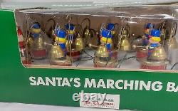 Mr. Christmas Santa's Marching Band Musical Bells 35 Carols Original Box 1991
