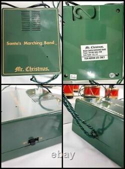 Mr. Christmas Santa's Marching Band Musical Bells 35 Carols Original Box 1991