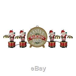 Mr. Christmas Santa's Marching Band Musical Figurines 35 Christmas Carols with