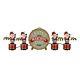 Mr. Christmas Santa's Marching Band Musical Figurines 35 Christmas Carols With