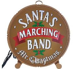 Mr. Christmas Santa's Marching Band Musical Figurines 35 Christmas Carols with