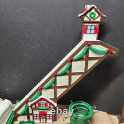 Mr Christmas Santa's Ski Slope 1992 Animated Ski Lift Works Complete Mr Christmas Santa's Ski Slope 1992 Animated Ski Lift Works Complete