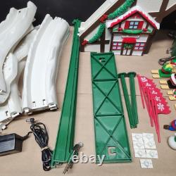 Mr Christmas Santa's Ski Slope 1992 Animated Ski Lift Works Complete Mr Christmas Santa's Ski Slope 1992 Animated Ski Lift Works Complete