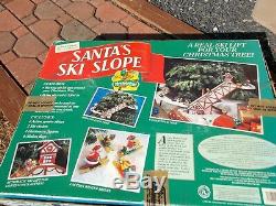 Mr Christmas Santa's Ski Slope Animated Tree Decoration Complete NEVER USED