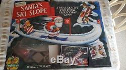 Mr. Christmas Santa's Ski Slope Complete, In Box