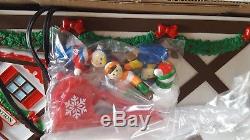 Mr. Christmas Santa's Ski Slope Complete, In Box