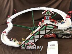 Mr. Christmas Santa's Ski Slope In Original Box 100% Complete 1992 TESTED