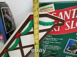 Mr. Christmas Santa's Ski Slope WORKING With BOX Vintage (1992) Tree Decoration