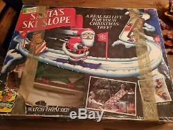 Mr. Christmas Santa's Ski Slope in Original Box