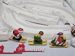 Mr. Christmas Santa's Ski Slope with Box Working