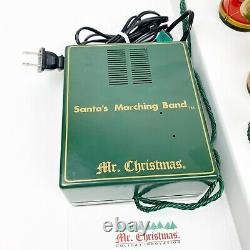 Mr Christmas Santas Marching Band Holiday Musical Bell Choir Vintage 1991 in Box