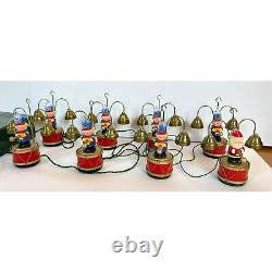 Mr Christmas Santas Marching Band VIDEO! Bells Animated Decoration Music Box