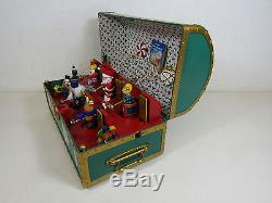 Mr Christmas Santas Musical Toy Chest 35 Christmas Carols Orig Box Tested