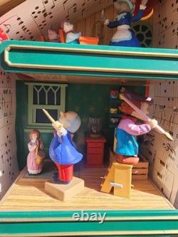 Mr Christmas Santas Musical Workshop In Box Working Lights Motion Music Preowned