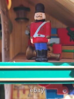 Mr Christmas Santas Musical Workshop In Box Working Lights Motion Music Preowned