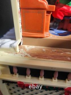 Mr Christmas Santas Musical Workshop In Box Working Lights Motion Music Preowned