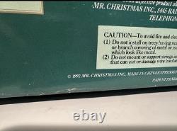 Mr Christmas Santas Ski Slope Animated Tree Ski Lift Complete Never Out of Box