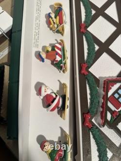 Mr Christmas Santas Ski Slope Animated Tree Ski Lift Complete Never Out of Box