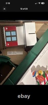 Mr Christmas Santas Ski Slope Animated Tree Ski Lift Complete Never Out of Box