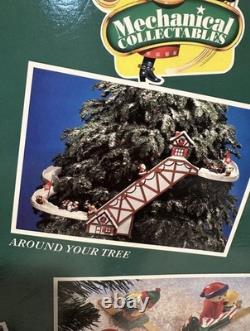 Mr Christmas Santas Ski Slope Animated Tree Ski Lift Complete Never Out of Box