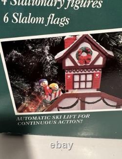 Mr Christmas Santas Ski Slope Animated Tree Ski Lift Complete Never Out of Box Mr Christmas Santas Ski Slope Animated Tree Ski Lift Complete Never Out of Box