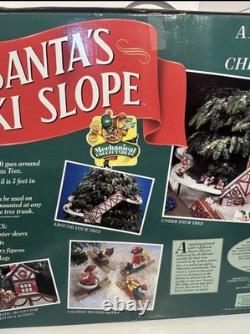 Mr Christmas Santas Ski Slope Animated Tree Ski Lift Complete Never Out of Box