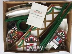 Mr Christmas Santas Ski Slope Complete Animated Mechanical Holiday Decor Box
