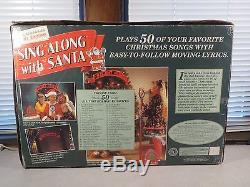 Mr. Christmas Sing Along with Santa Karaoke 50 Christmas Songs NEW NEW vintage