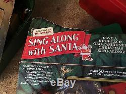 Mr. Christmas Sing Along with Santa Karaoke 50 Christmas Songs New