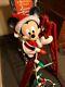 Mr Christmas Stepping Mickey Automated Mickey Mouse Climbing Ladder Works