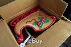 Mr Christmas Stepping Mickey Mouse Musical Sleigh & Ladder