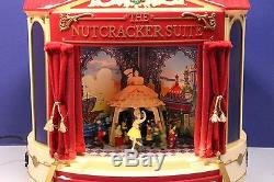 Mr Christmas THE NUTCRACKER SUITE Animated Musical Ballet Looks & Works Great