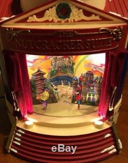 Mr Christmas The Nutcracker Suite Animated Music Box Carousel 1999 RETIRED Works