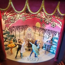 Mr Christmas The Nutcracker Suite Ballet Musical Moving Scenes Carousel Works
