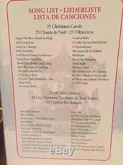 Mr Christmas Triple Decker Carousel 50 Songs Lights up Original Box 2010 Village