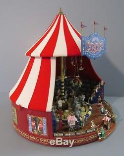 Mr. Christmas Under the Big Top World's Fair Light Up Animated Musical Figure