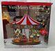 Mr Christmas Very Merry Carousel Animated Turning Carousel Plays 50 Songs -new