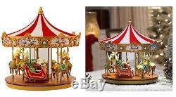 Mr. Christmas Very Merry Carousel BRAND NEW MINT IN BOX k1