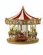 Mr. Christmas Very Merry Carousel Plays 25 Carols & Light Show New-opened Box