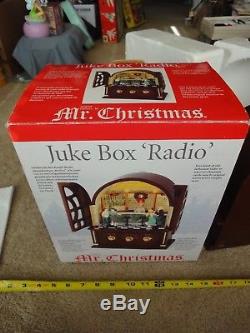Mr. Christmas Vintage Juke Box'Radio'. 12 song selection. Rare! Works