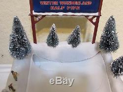 Mr. Christmas Winter Wonderland Animated Half Pipe works