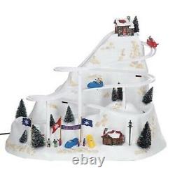 Mr Christmas Winter Wonderland Bobsled Ride Animated Christmas Village Accessory