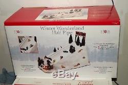 Mr. Christmas Winter Wonderland Half Pipe 157482 Animated With Lights/ Music Used