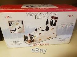 Mr Christmas Winter Wonderland Half Pipe New in Box Christmas Decorations