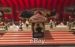 Mr Christmas World's Fair Bump and Go Gold Label Animated Lights Musical WORKS