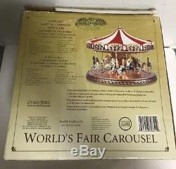 Mr. Christmas World's Fair Carousel Gold Label 30 Songs Selection