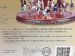 Mr. Christmas World's Fair Carousel Gold Label Collection Lighted 30 Songs