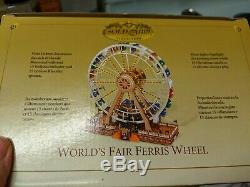 Mr Christmas World's Fair Gold Label Ferris Wheel Lights Music Sounds in Box